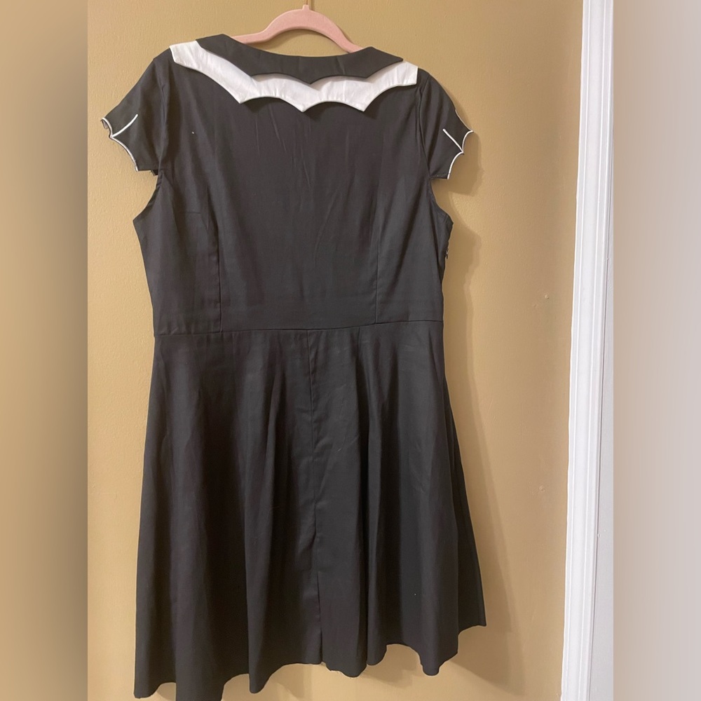 NWOT Bat Dress / Size XL / 1X / 2X🦇🖤🤍 - Picture 3 of 6
